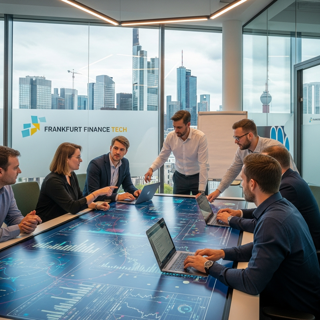 Abstrakte Technologieoberfläche