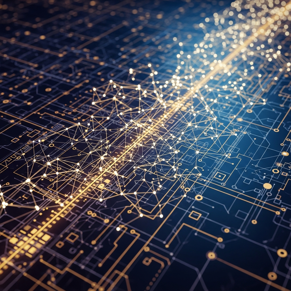 Team in einem Technologie-Workspace