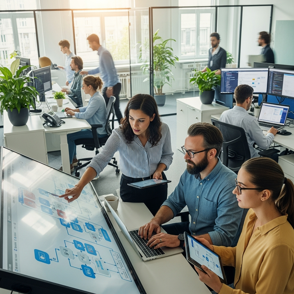 Symbolbild für Prozessdigitalisierung